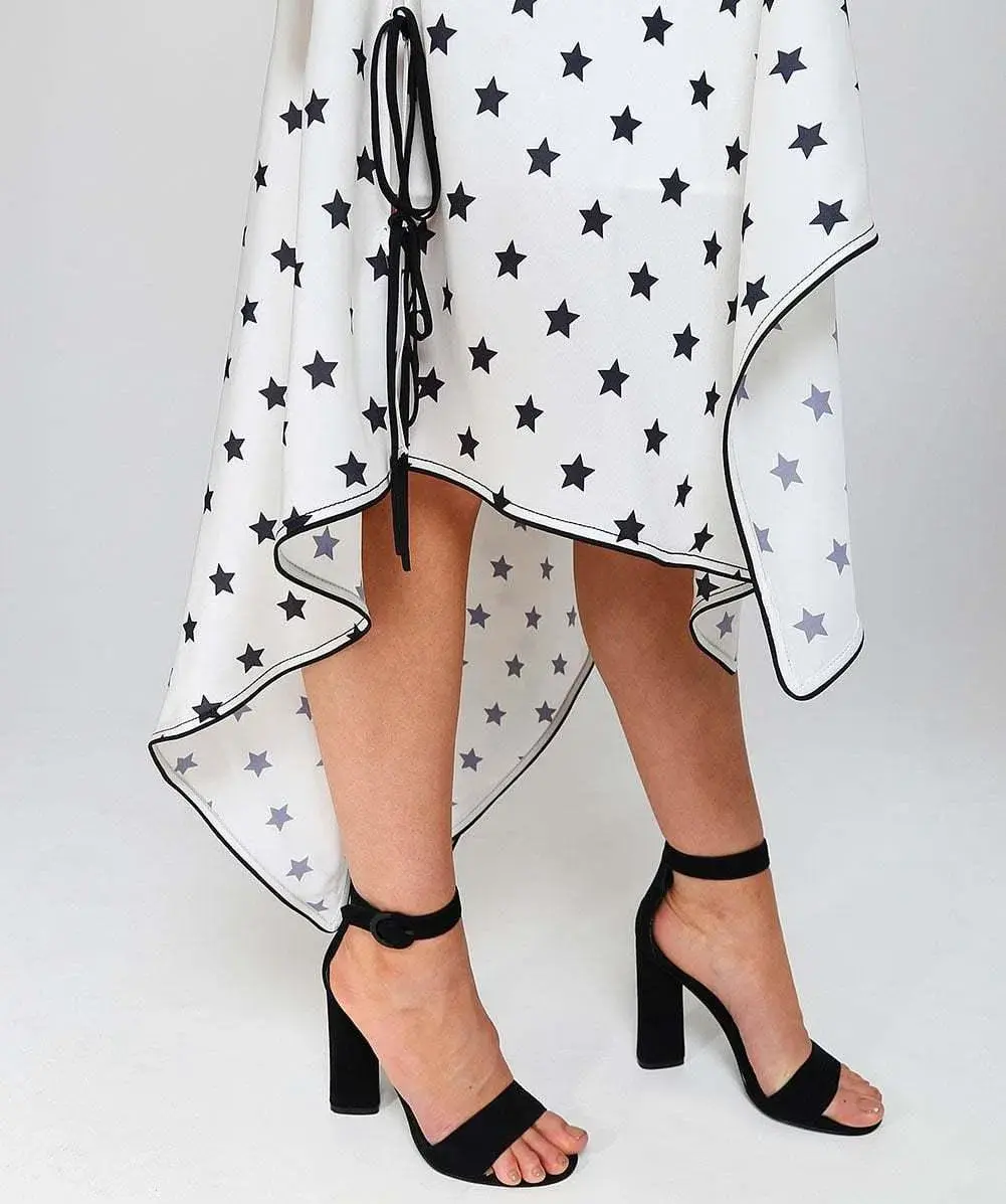 Self portrait star dress l size 10 - Image 5