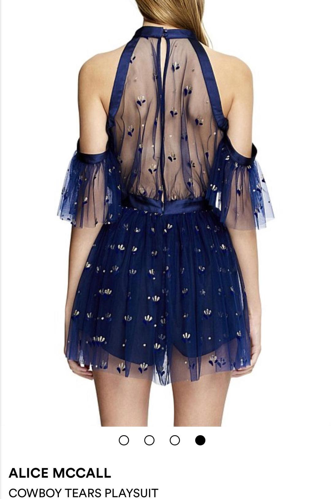 Alice McCall COWBOY TEARS PLAYSUIT| Size 10 for rent on The Volte - main image