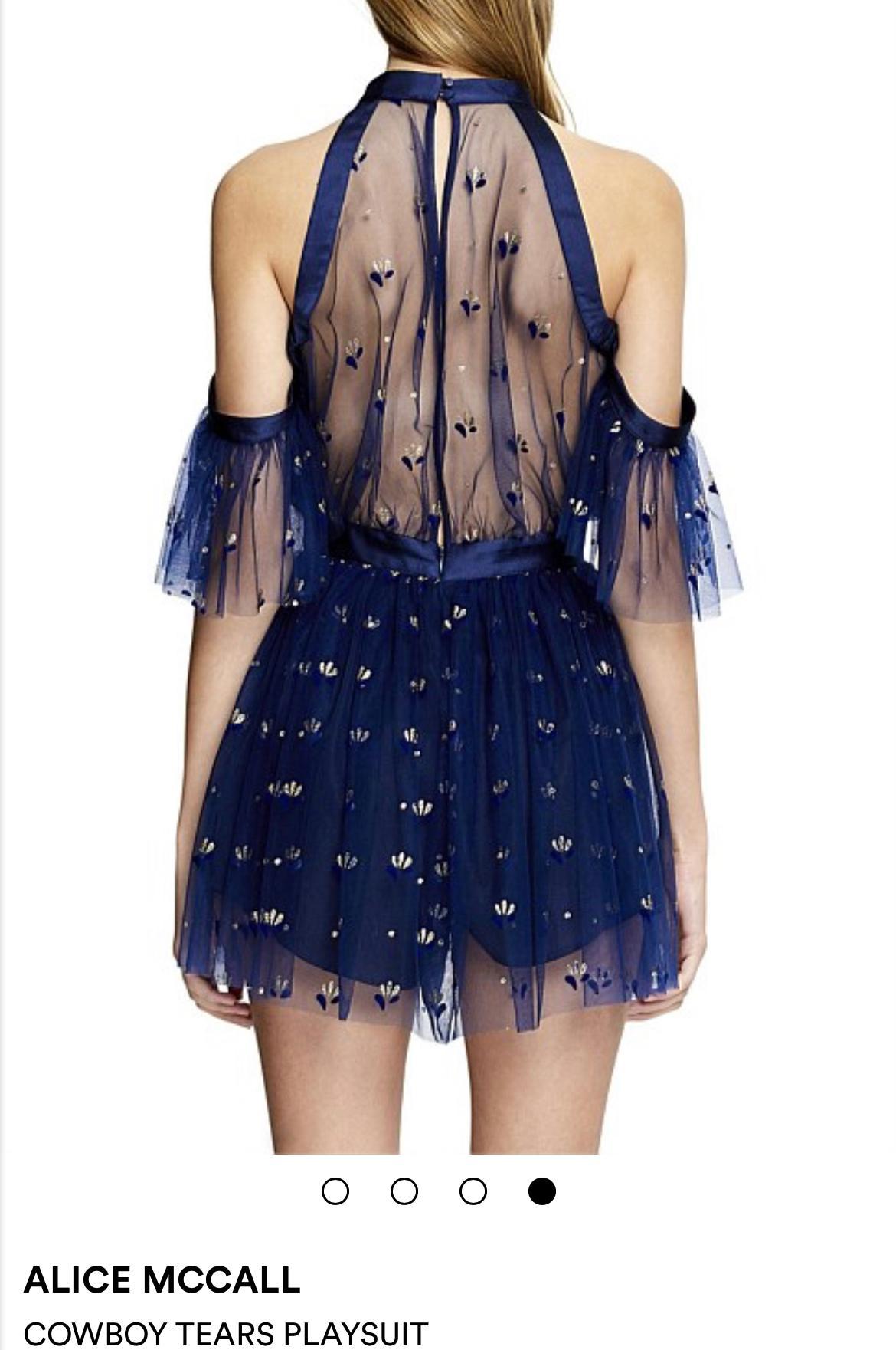 Alice McCall COWBOY TEARS PLAYSUIT| Size 10 - Image 4