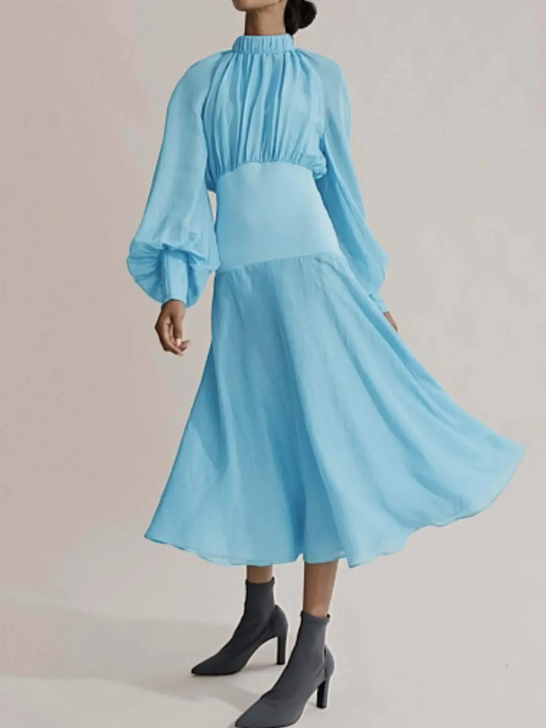 Country Road BASQUE DETAIL DRESS size 10 for rent on The Volte - main image