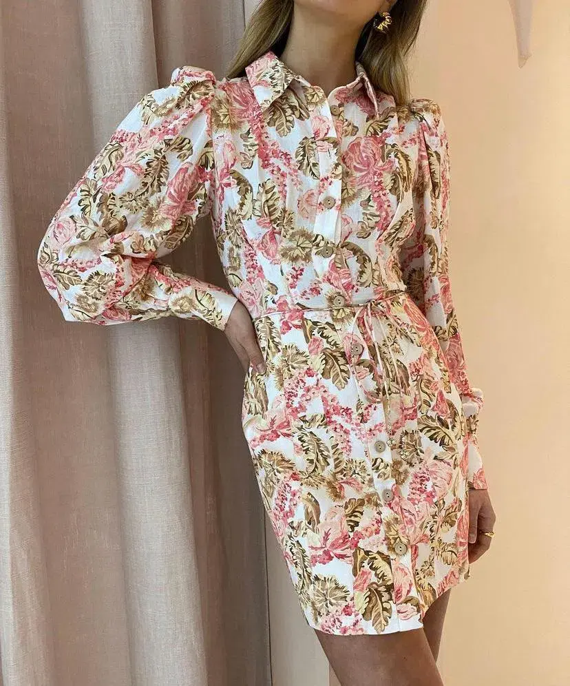 Significant Other Leonie Dress Print Size 8 - Image 3