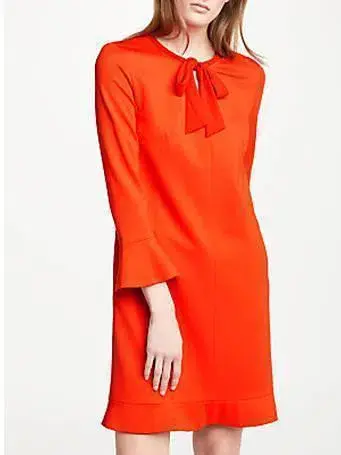 Marc Cain Orange Dress Size 12 for rent on The Volte - main image