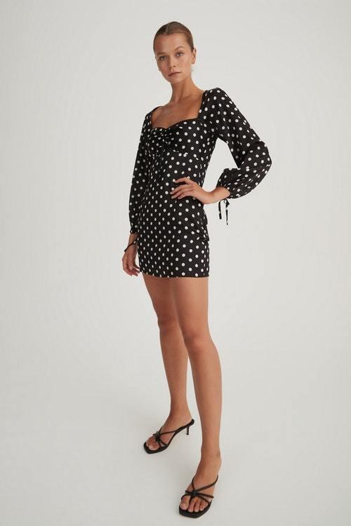 Hansen & Gretel Kateryna Dress Polka Dot Print Size 6 - Image 4