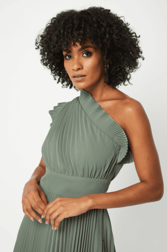 Mossman Lady Like Dress Green Size 12 - Image 3
