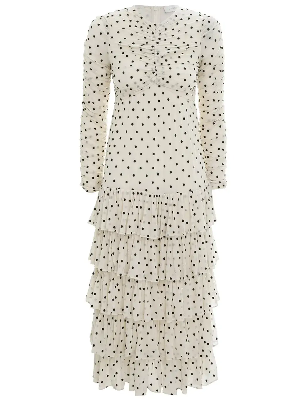 Zimmermann Concert Drawn Midi Dress Print Size 1 / Au 10  - Image 2