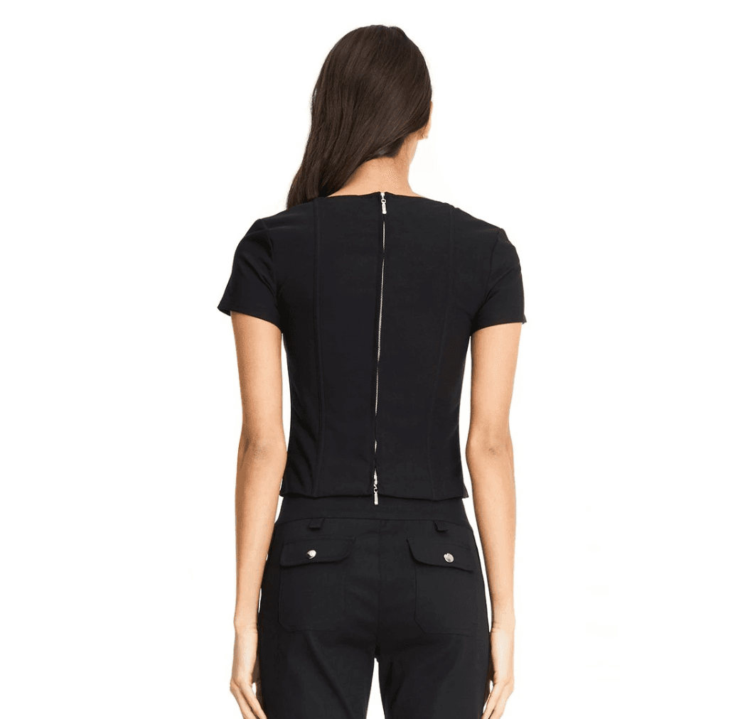 I. AM. GIA Evita Top Black Size 10  - Image 4