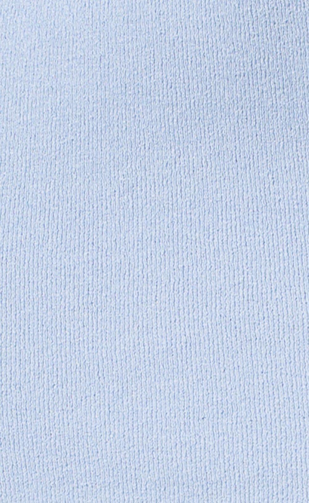 Bec & Bridge Lemon Squeezy Knit Mini Skirt Sky Blue Size 10 - Image 4