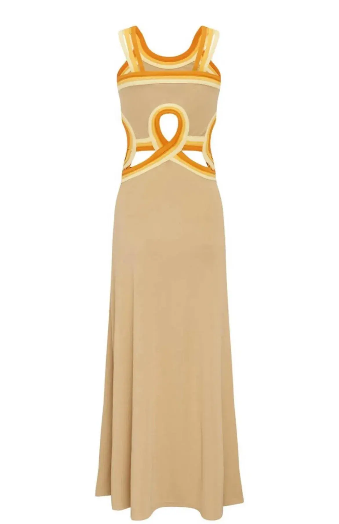 Christopher Esber Looped Verner Bind Multi Strapped Dress Size 6 - Image 4