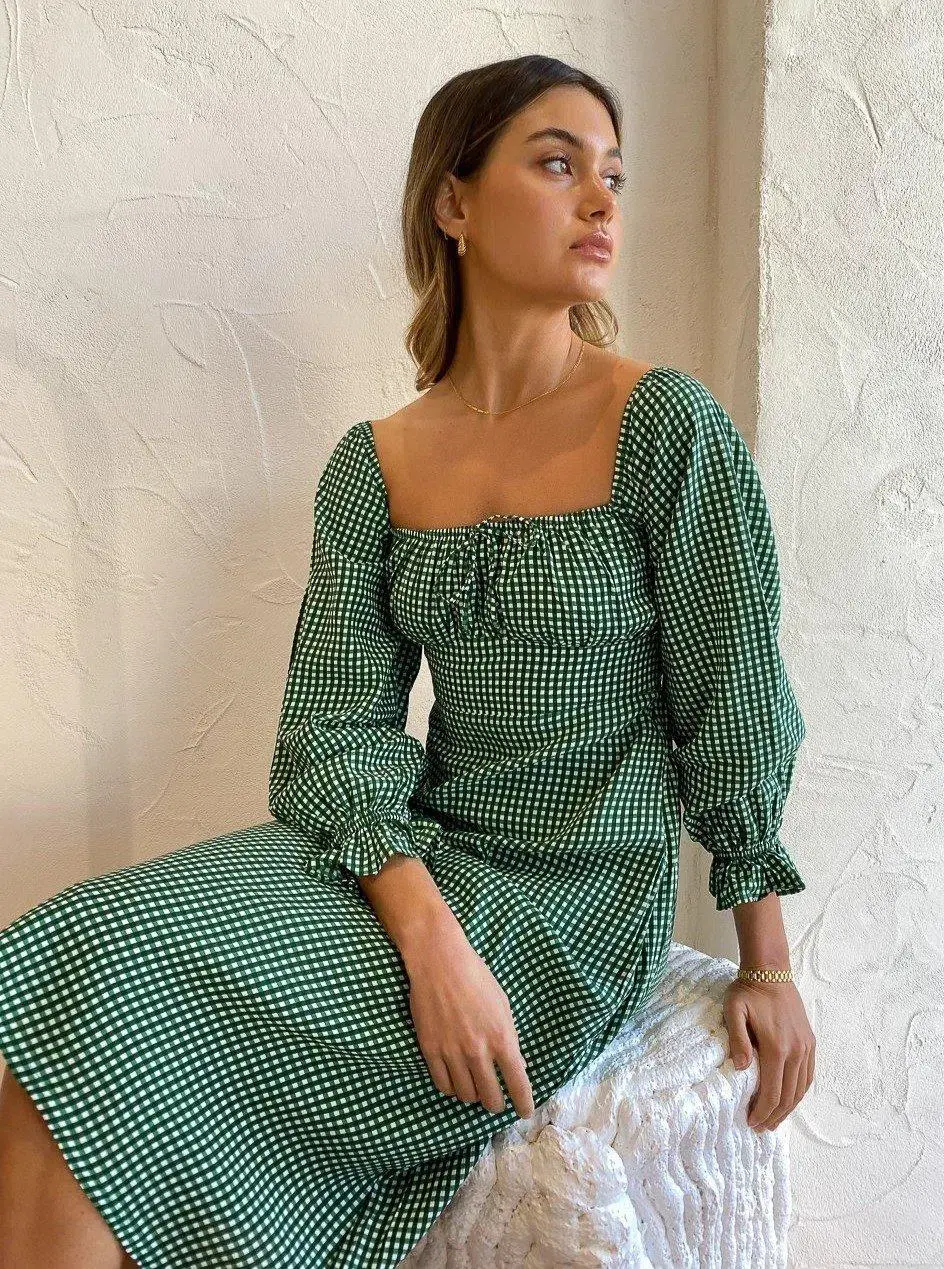 Faithful the Brand Bennete Dress for rent on The Volte - main image