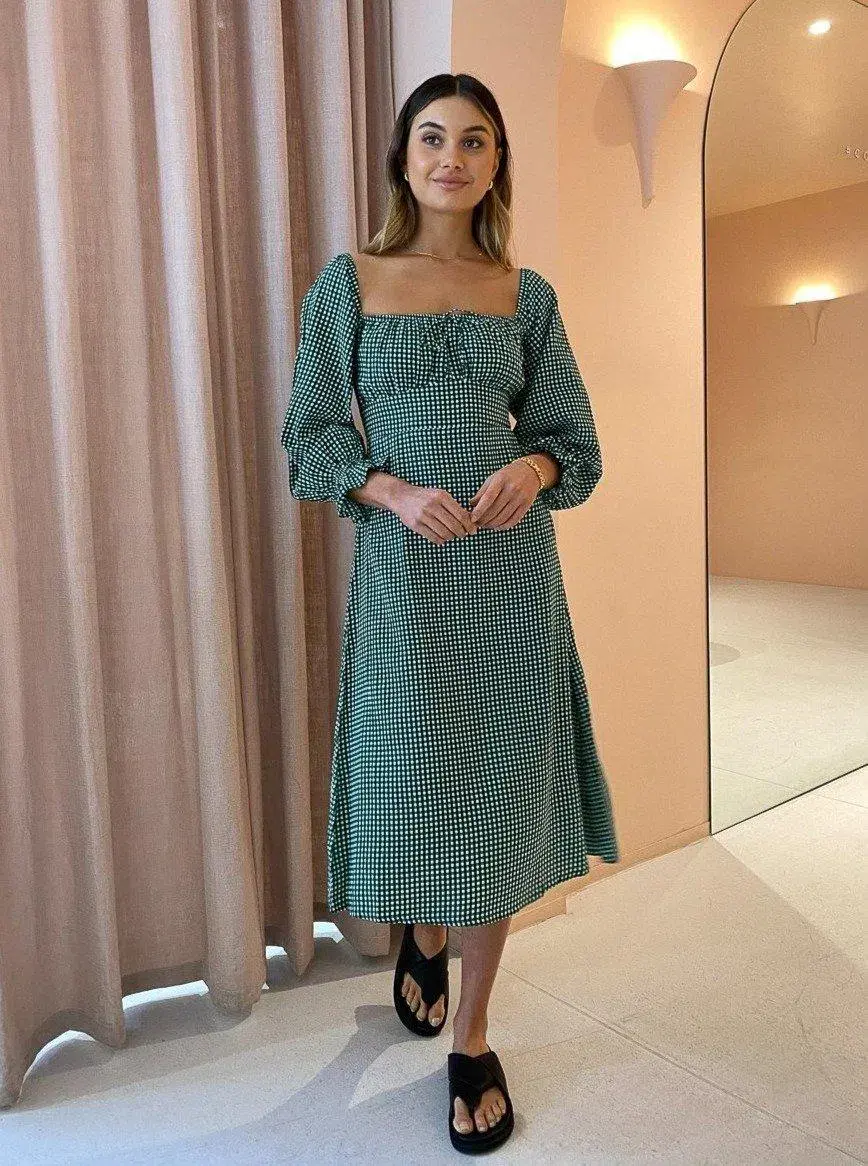 Faithful the Brand Bennete Dress for rent on The Volte - main image