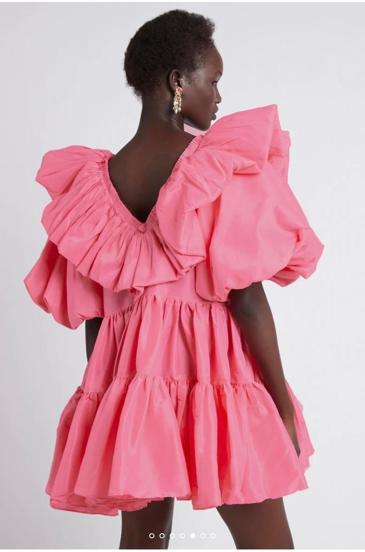AJE - Solstice Ruffle Tiered Smock Dress - Image 7
