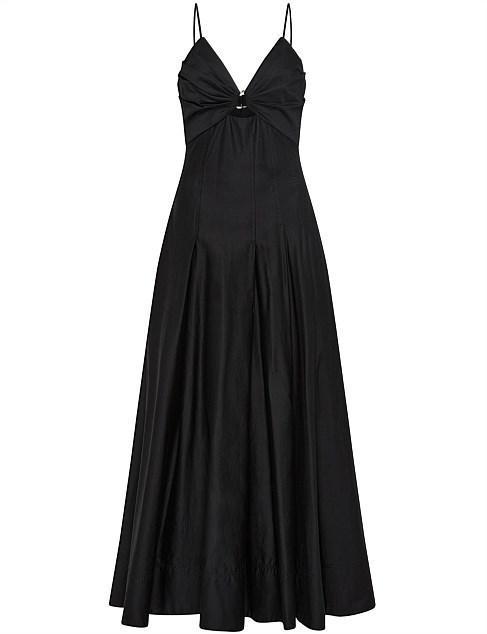 AJE Solstice Strappy Ring Midi Dress - Image 2