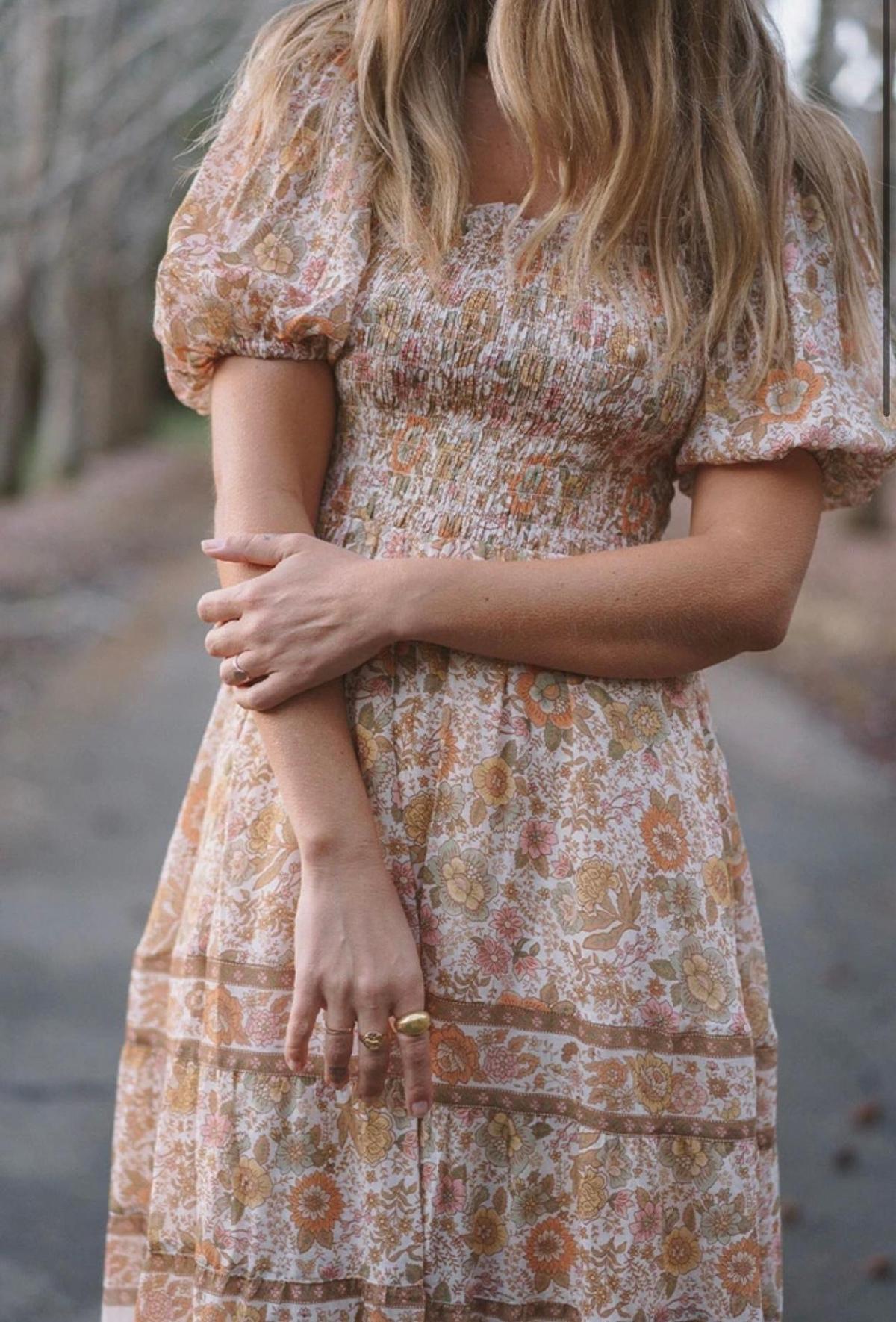 Juniper Shirred Dress  - Image 3