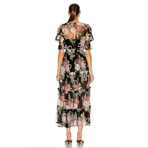 alice McCALL - Pretty Thing Midi Dress Black Size 8 - Image 3
