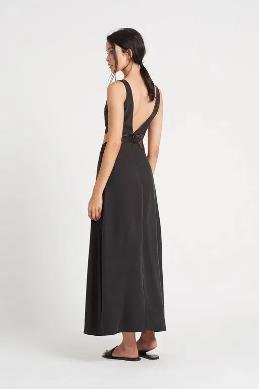 Sir the Label Alma Cut Out Dress Black SIze AU 10 - Image 2