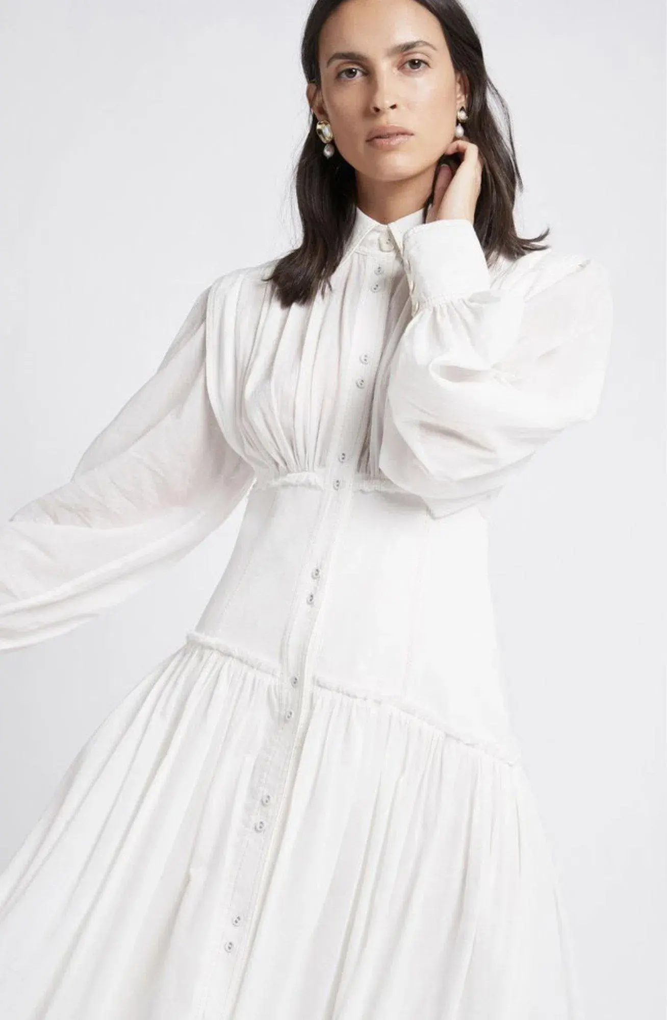 Aje Utopia Long Sleeve Dress - Image 2