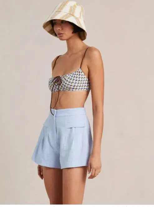 Bec & Bridge Phoebe Top & Short Set Size 8 - Image 6
