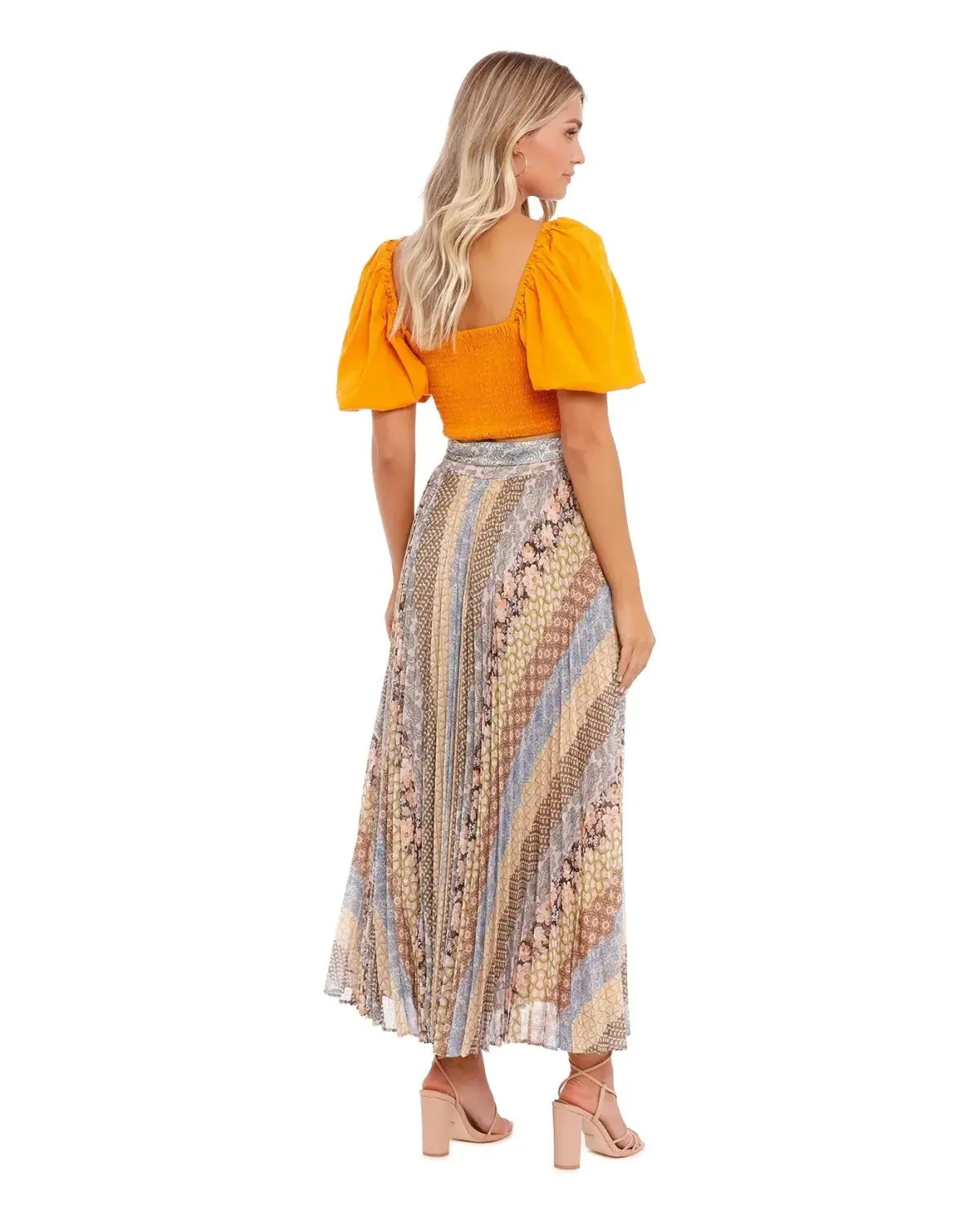 Zimmermann Sunray Skirt Tiled Stripe Size 2 / Au 12 - Image 3