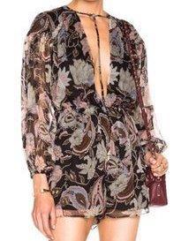 Henna T Bar Playsuit Zimmermann for rent on The Volte - main image