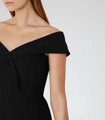 Reiss Little Black Dress Black Size 10 - Image 3