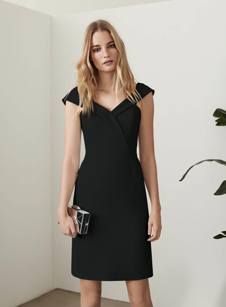 Reiss Little Black Dress Black Size 10 - Image 1