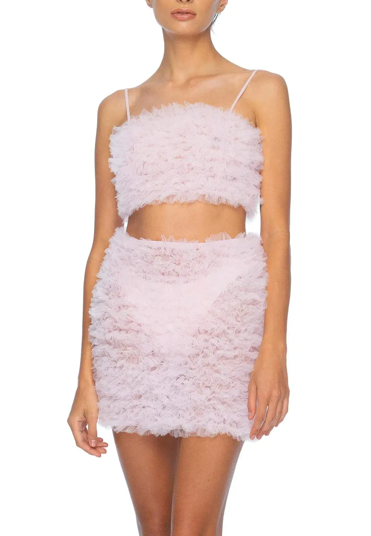 Dyspnea Riff Raff Crop Top Pink Size 6  - Image 1