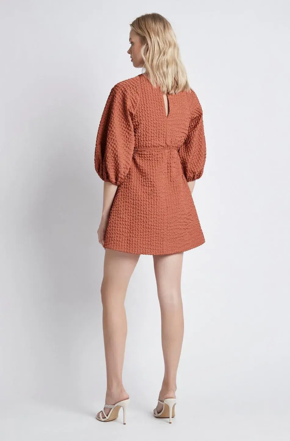 Sheike Womens Sadie Dress Rust Size 14  - Image 3