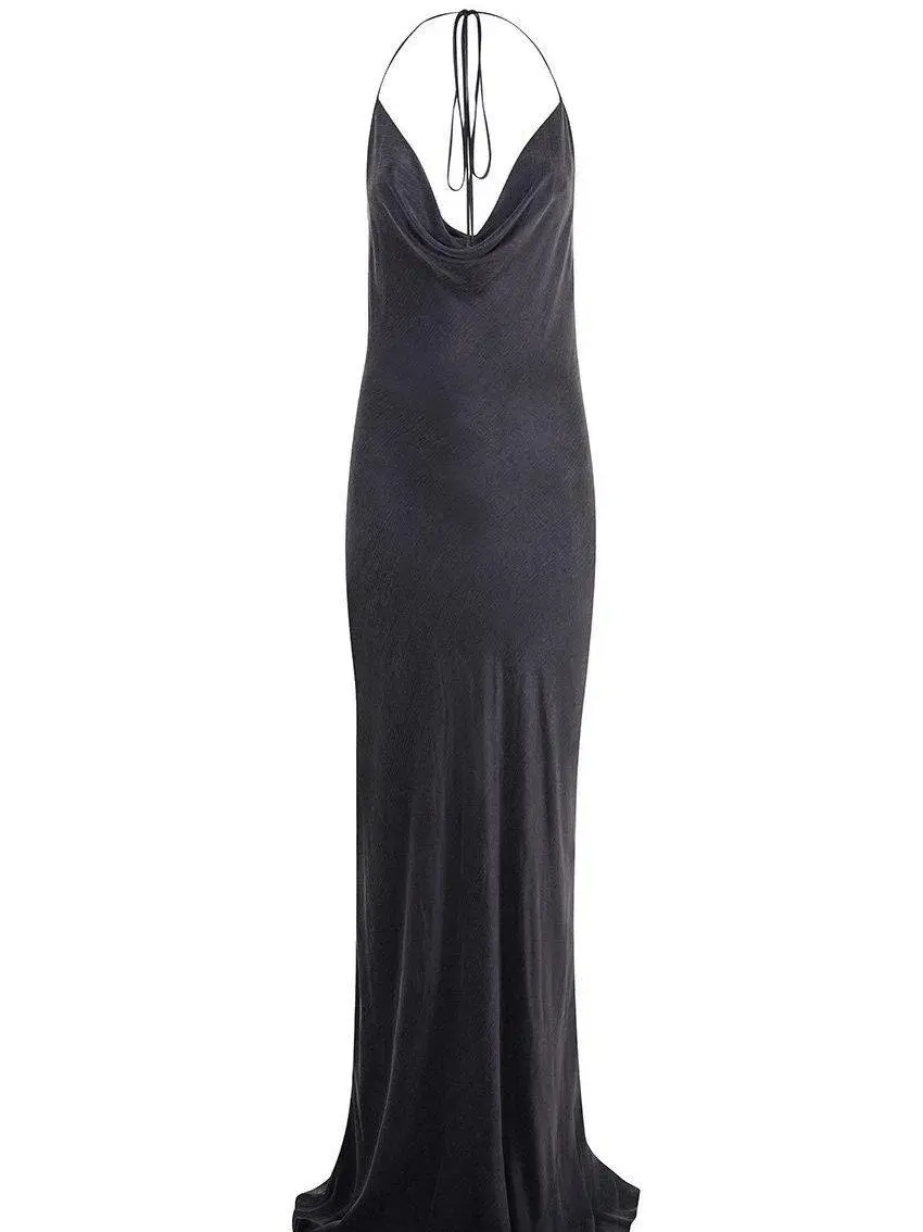 Rat & Boa Santi Dress Deep Navy Size Small for rent on The Volte - main image