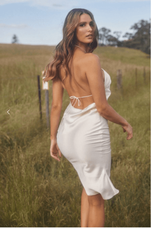 Meshki Ivana Satin Dress - Image 2