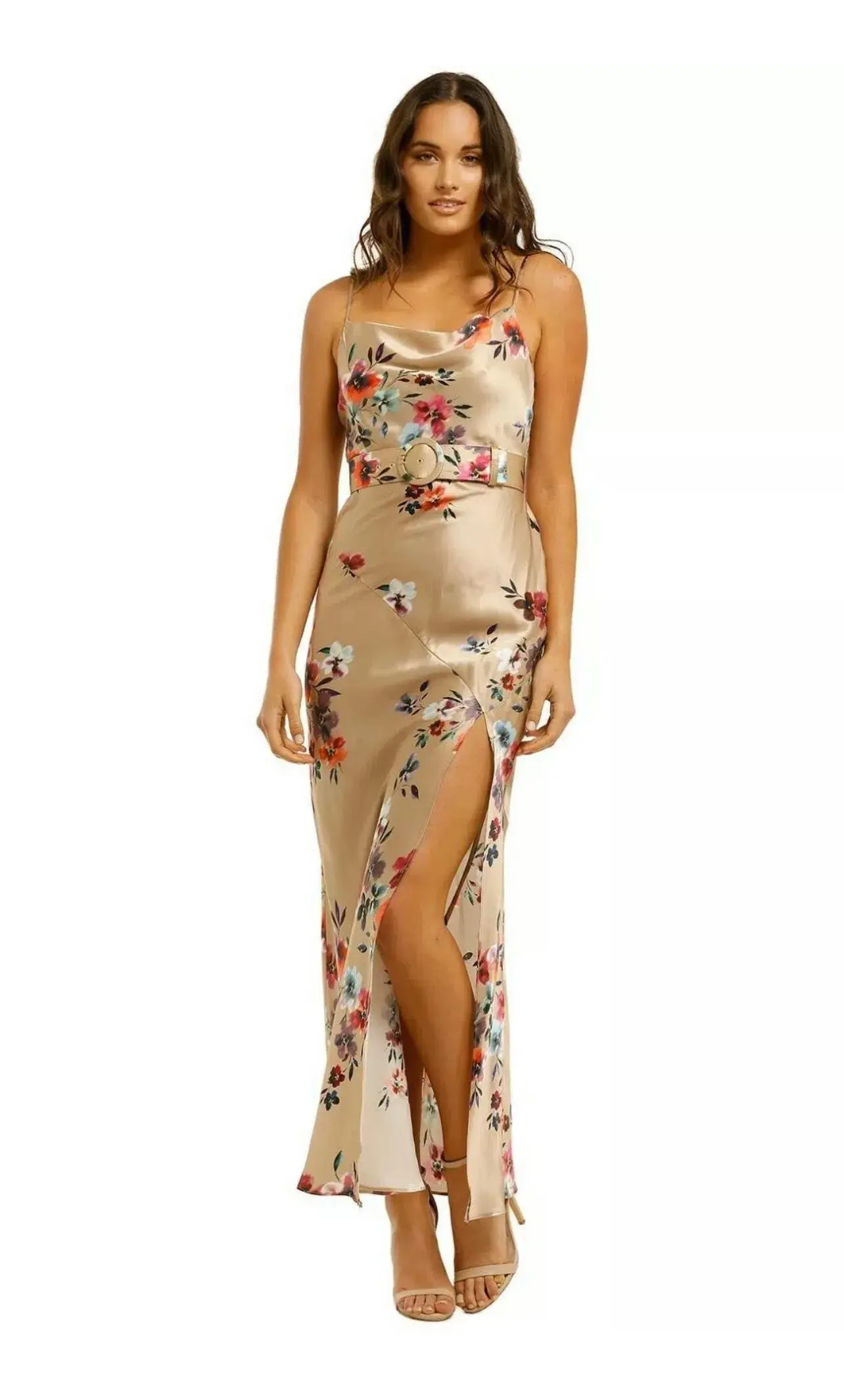 Nicholas Simone Slip Style Silk Dress Print Size 10 - Image 1