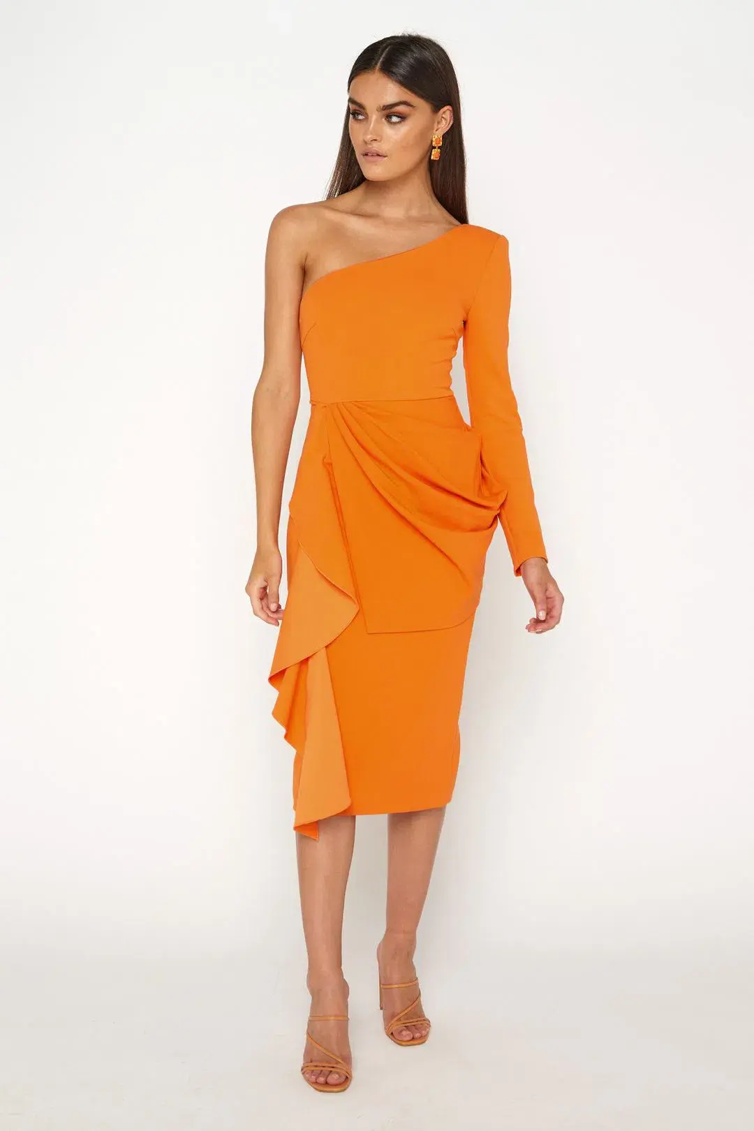 Mossman Follow Me Dress Orange Size 8  - Image 1