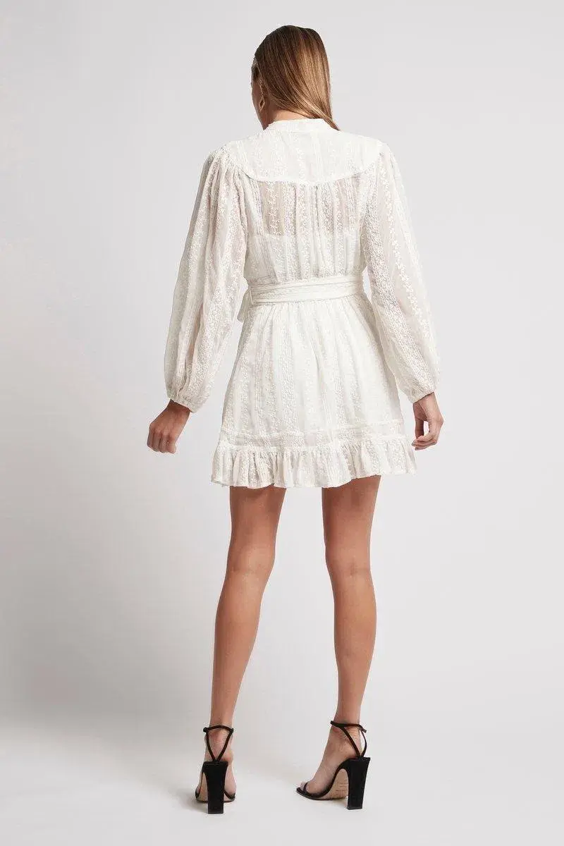 Sofia The Label Palermo Dress White Size S - Image 3
