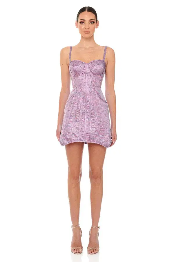 Eliya the Label Bec Mini Dress Purple Size XL / Au 14 - Image 1