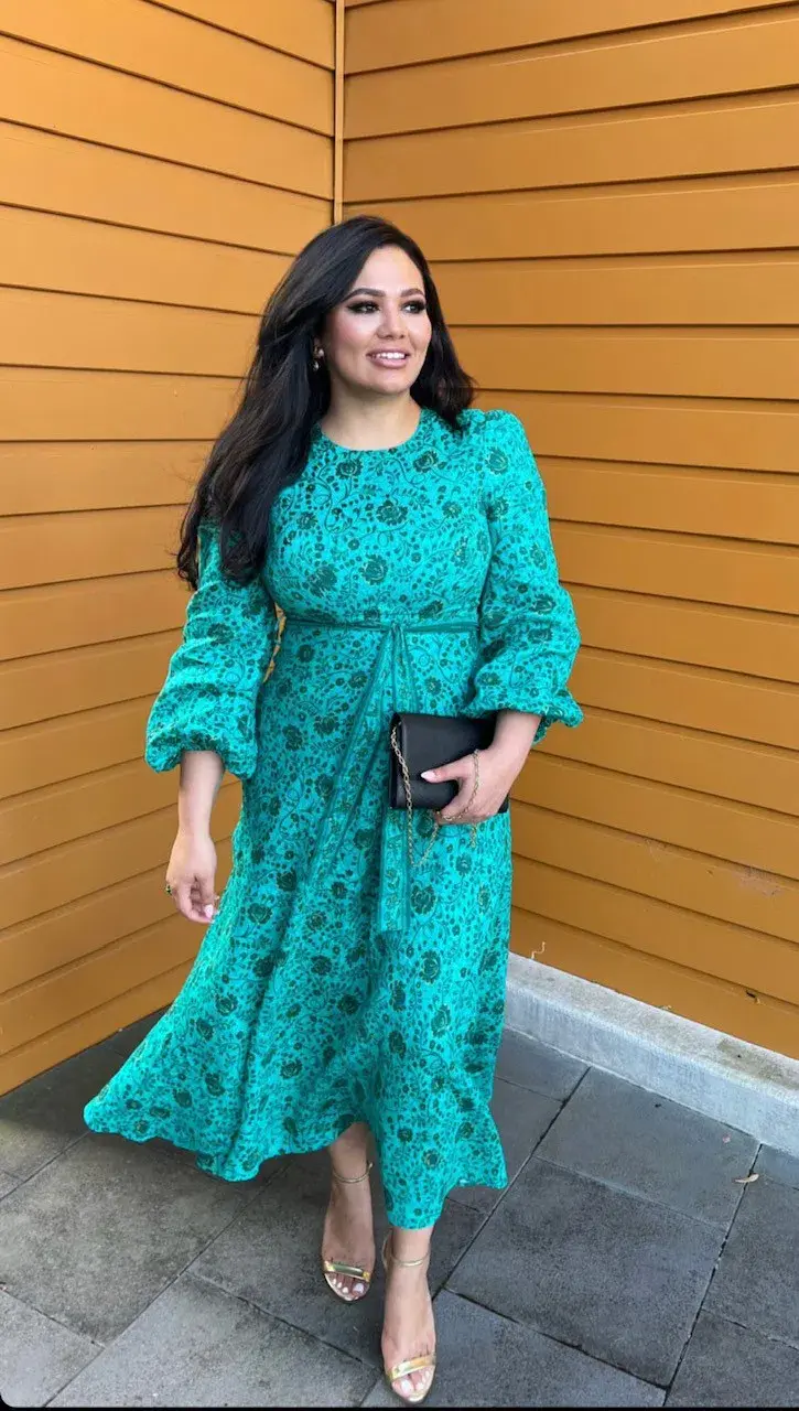 Zimmermann Lulu High Neck Dress Floral Size 14 / 3 for rent on The Volte - main image