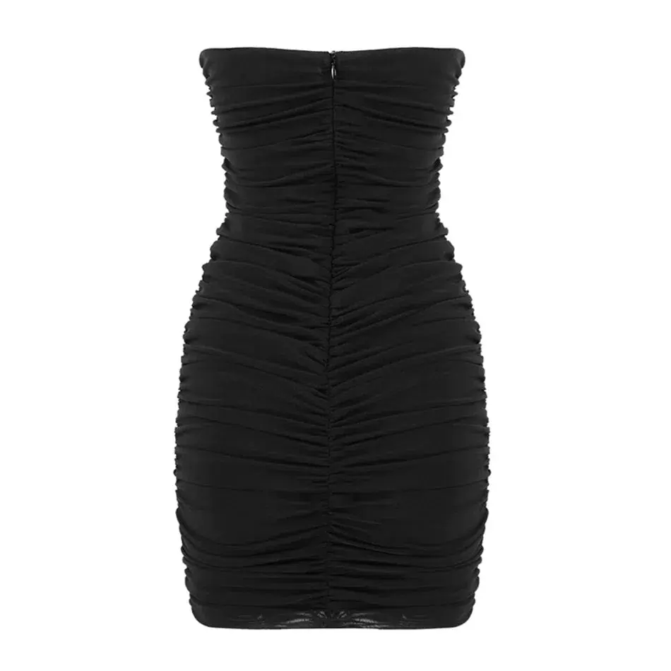 Maison Femalien Ella Dress Black Size AU 8 - Image 4