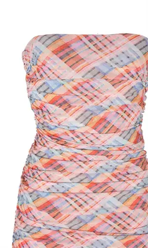 Ruby Cherry Mesh Tube Dress Print Size 6 - Image 8