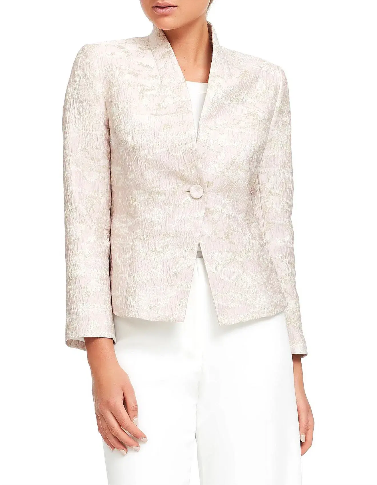 Perri Cutten Everleigh Jacket & Matias Dress Set Pink  - Image 1