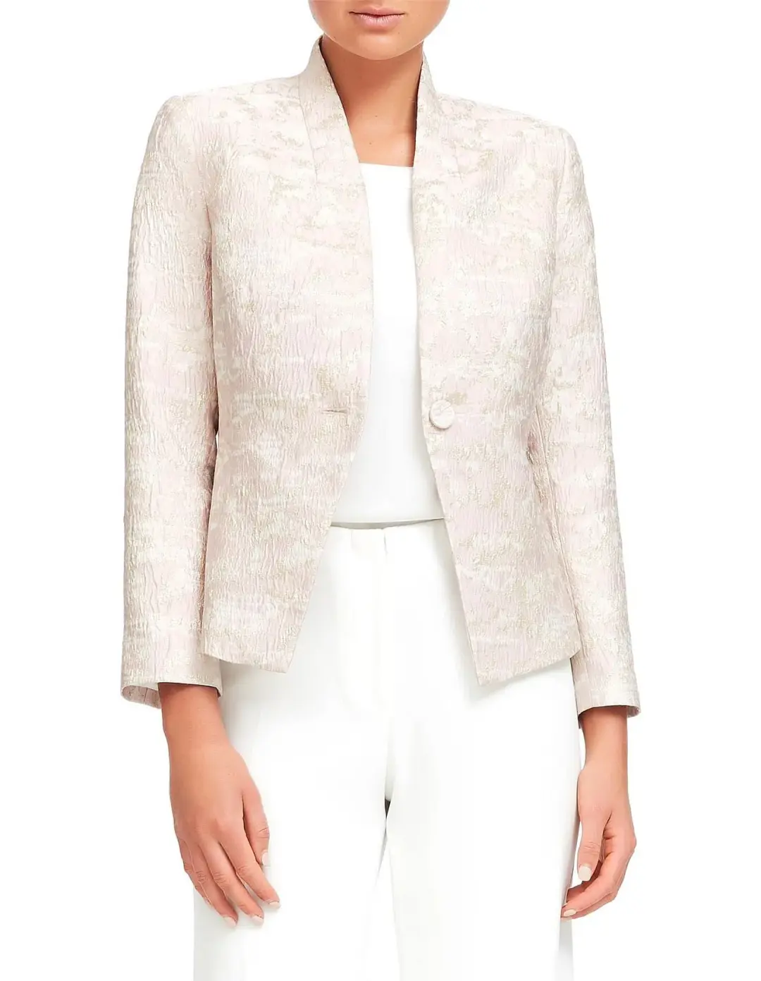 Perri Cutten Everleigh Jacket & Matias Dress Set Pink  for rent on The Volte - main image