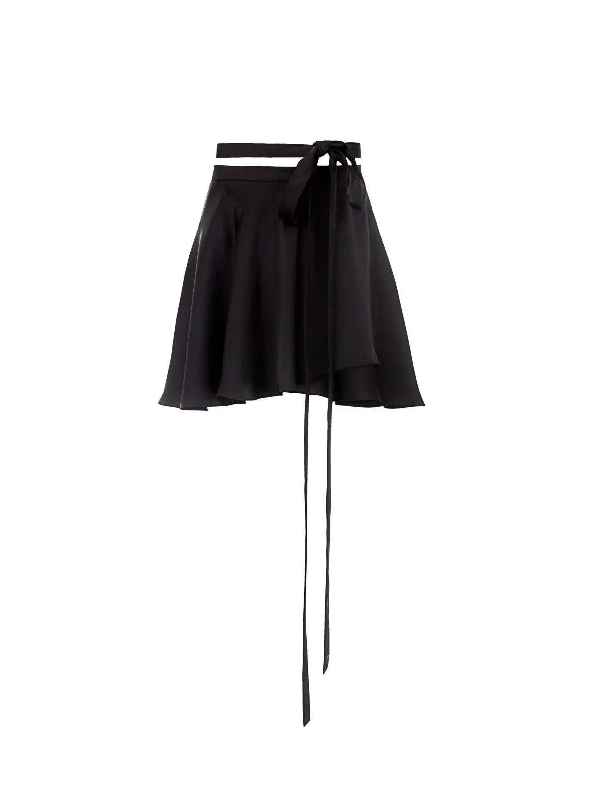 ORSEUND IRIS Ballerina Wrap Skirt & Drop Shoulder Top Set, Black - Image 6