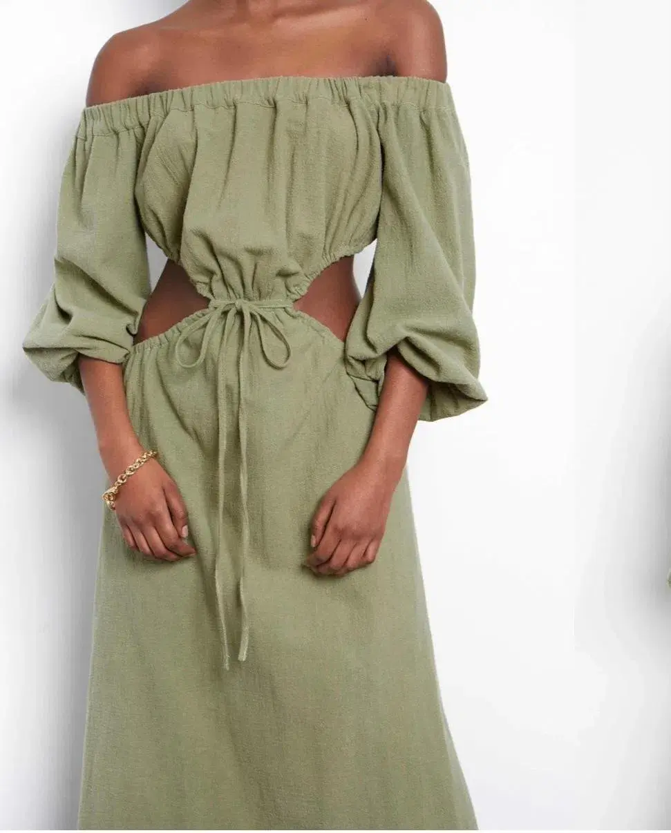 Avenue The Label Isadora Maxi Dress Green Size 10 / M - Image 3