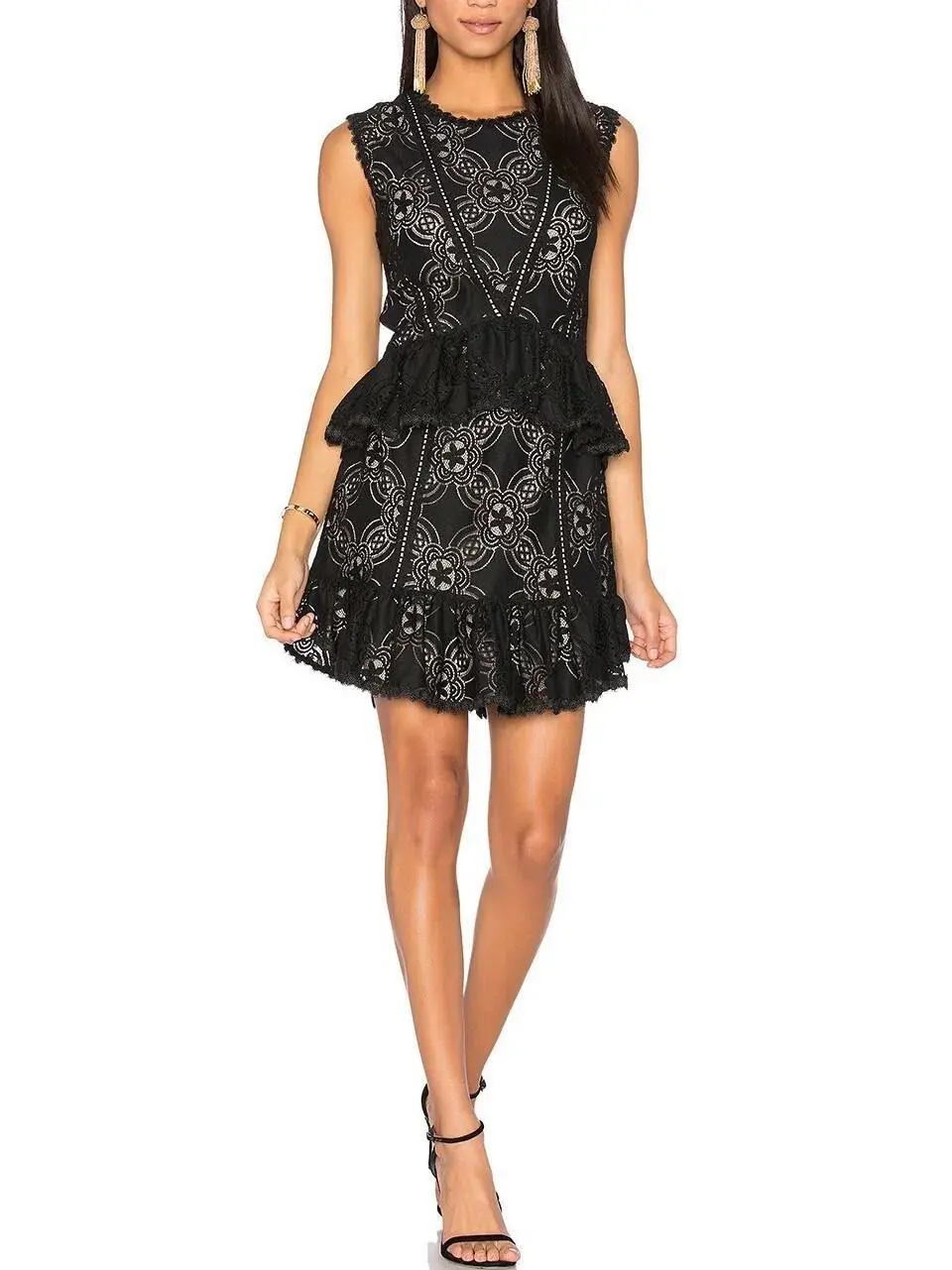 Flannel Chantilly Dress for rent on The Volte - main image