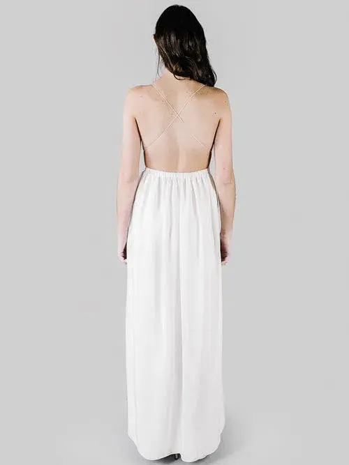 Natalie Rolt white linen dress - Image 2
