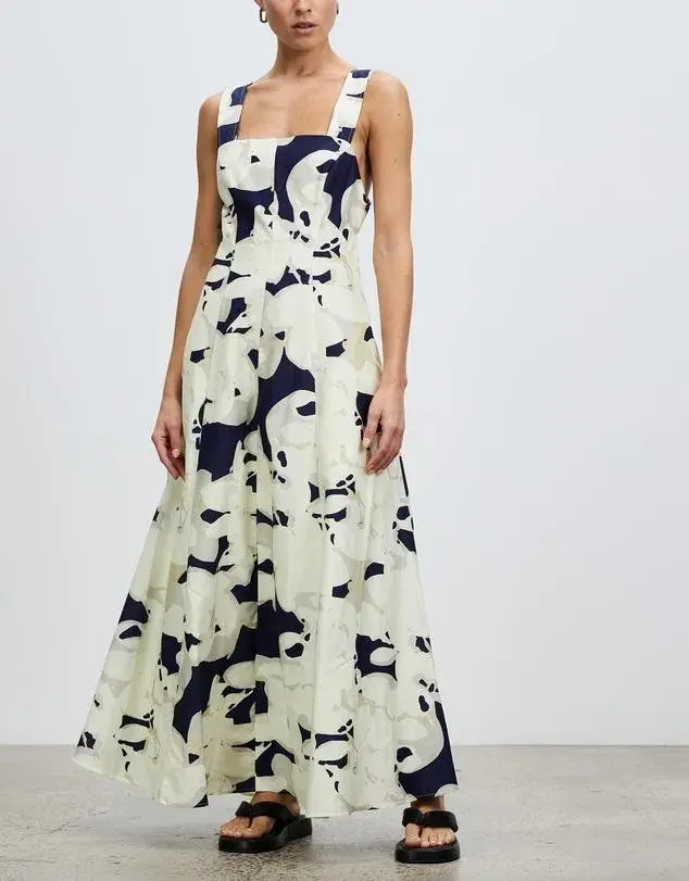 Camilla and Marc Marquez Maxi Dress in Marquez Print - Image 1