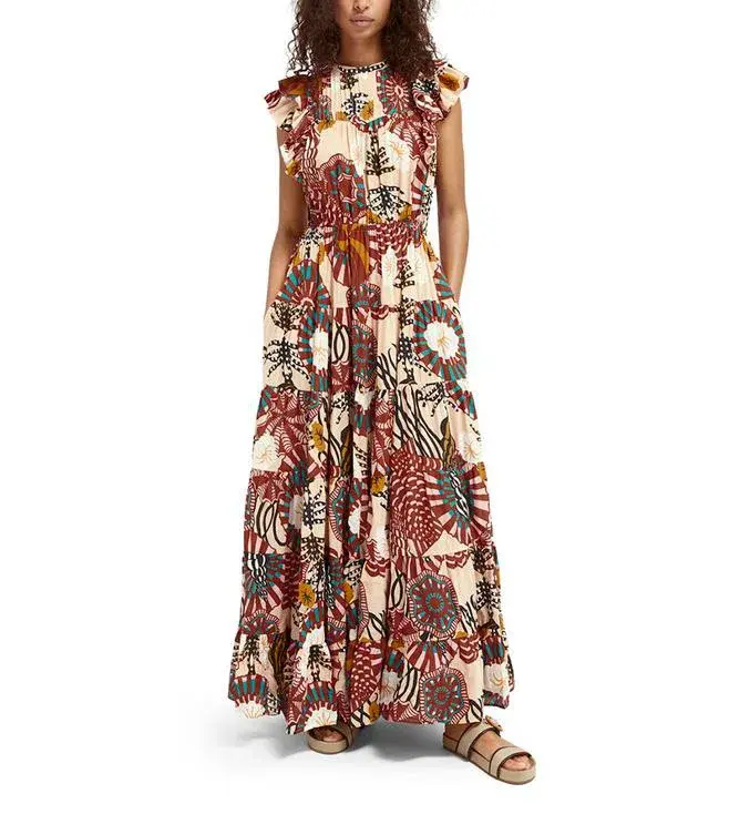 Scotch & Soda Printed Dress - Image 1