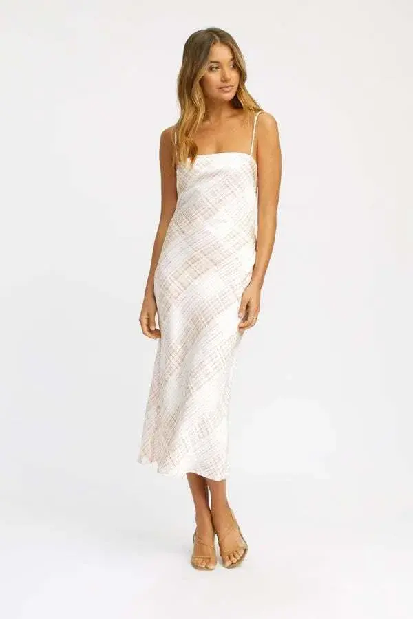 Kookai checkmate slip dress size 2 - Image 1