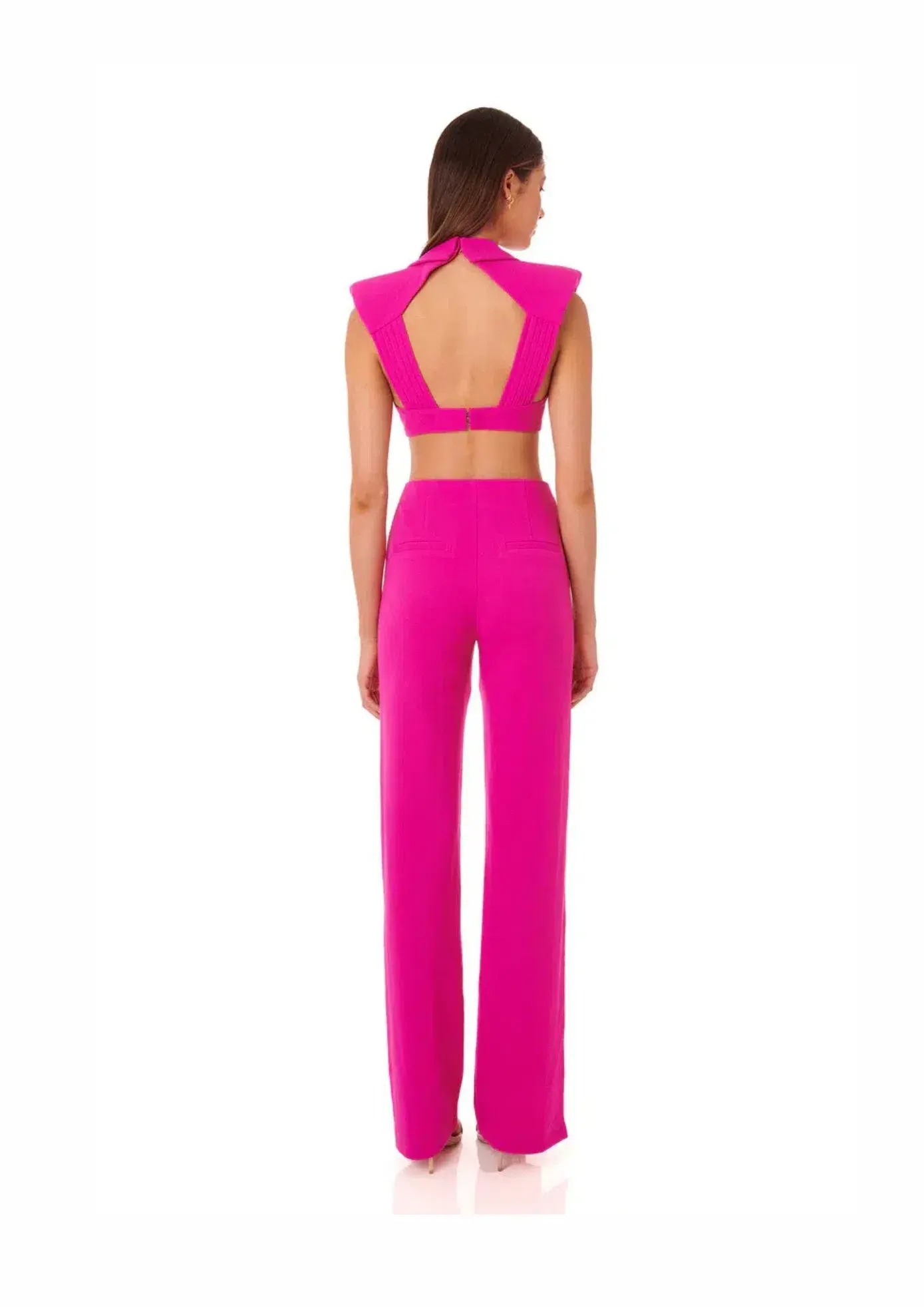 Eliyah the label Tyra Top and Blake Pants Set Fuchsia Pink Size AU 8 - Image 2