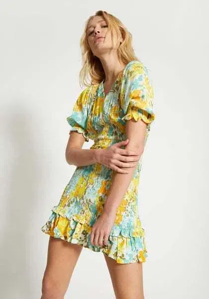 Faithful the brand - Margherita mini dress annina floral print size S  - Image 1