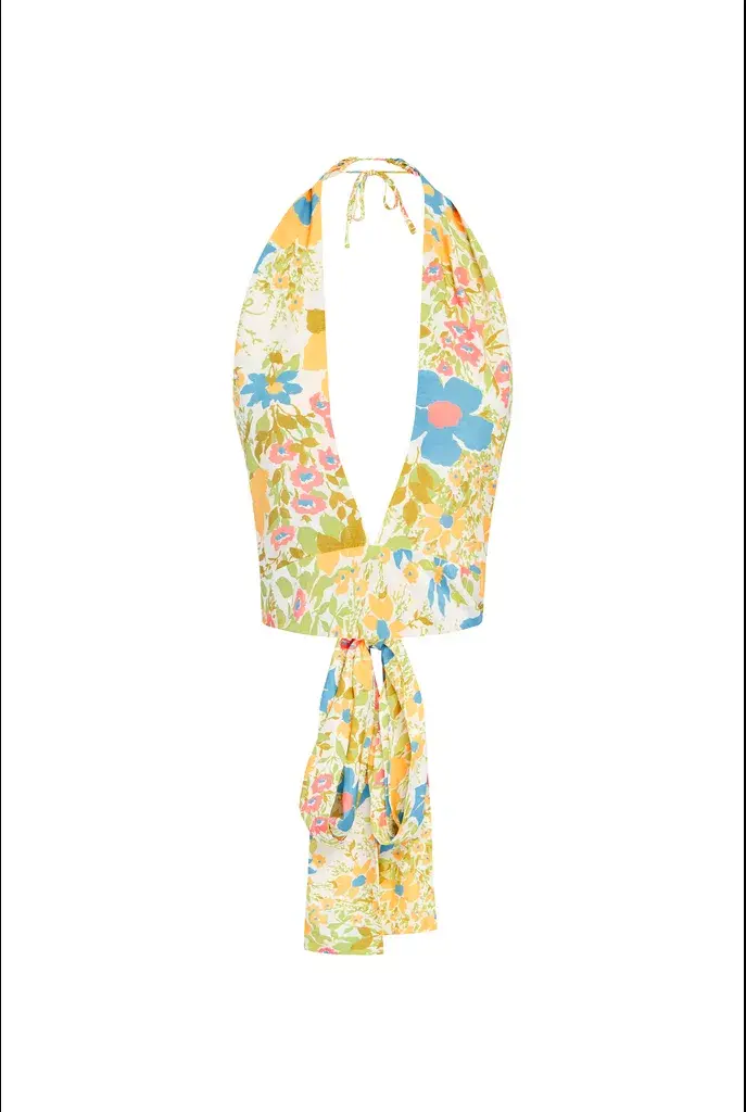 With Jean rendezvous top | wildflower size S for rent on The Volte - main image