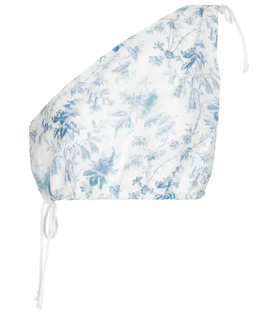 Sir the Label Clementine One Shoulder Top Print Size 2 - Image 2