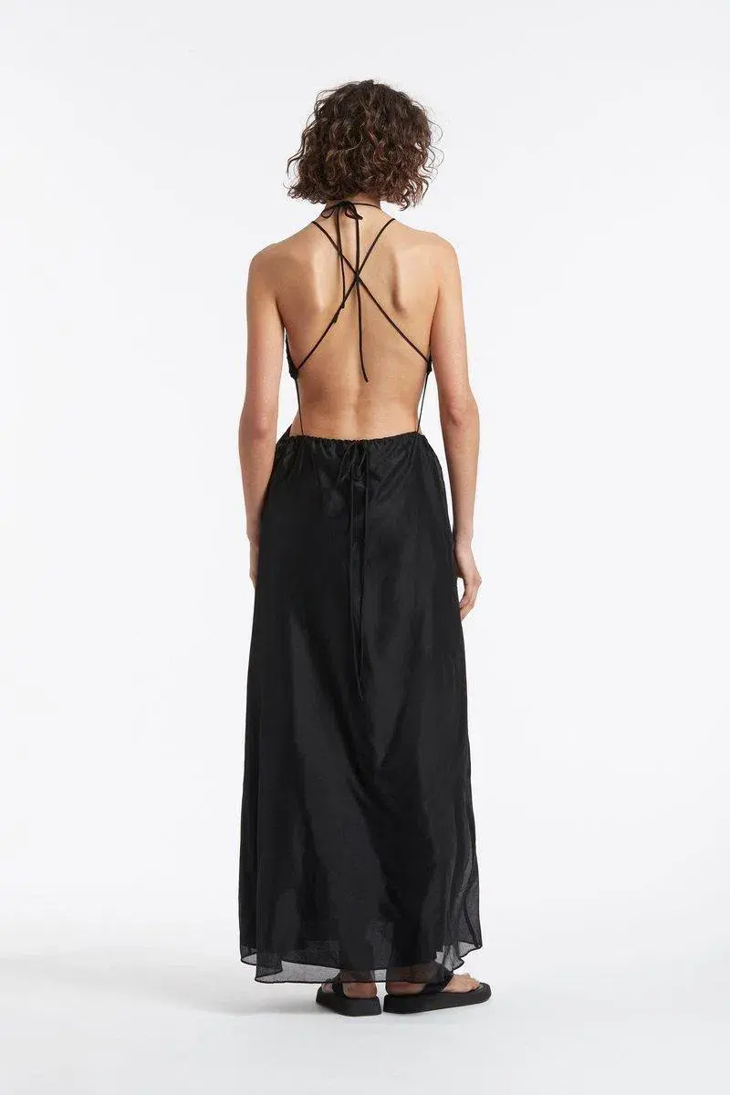 Sir the Label ‘Dimitri open back dress’ - Image 3